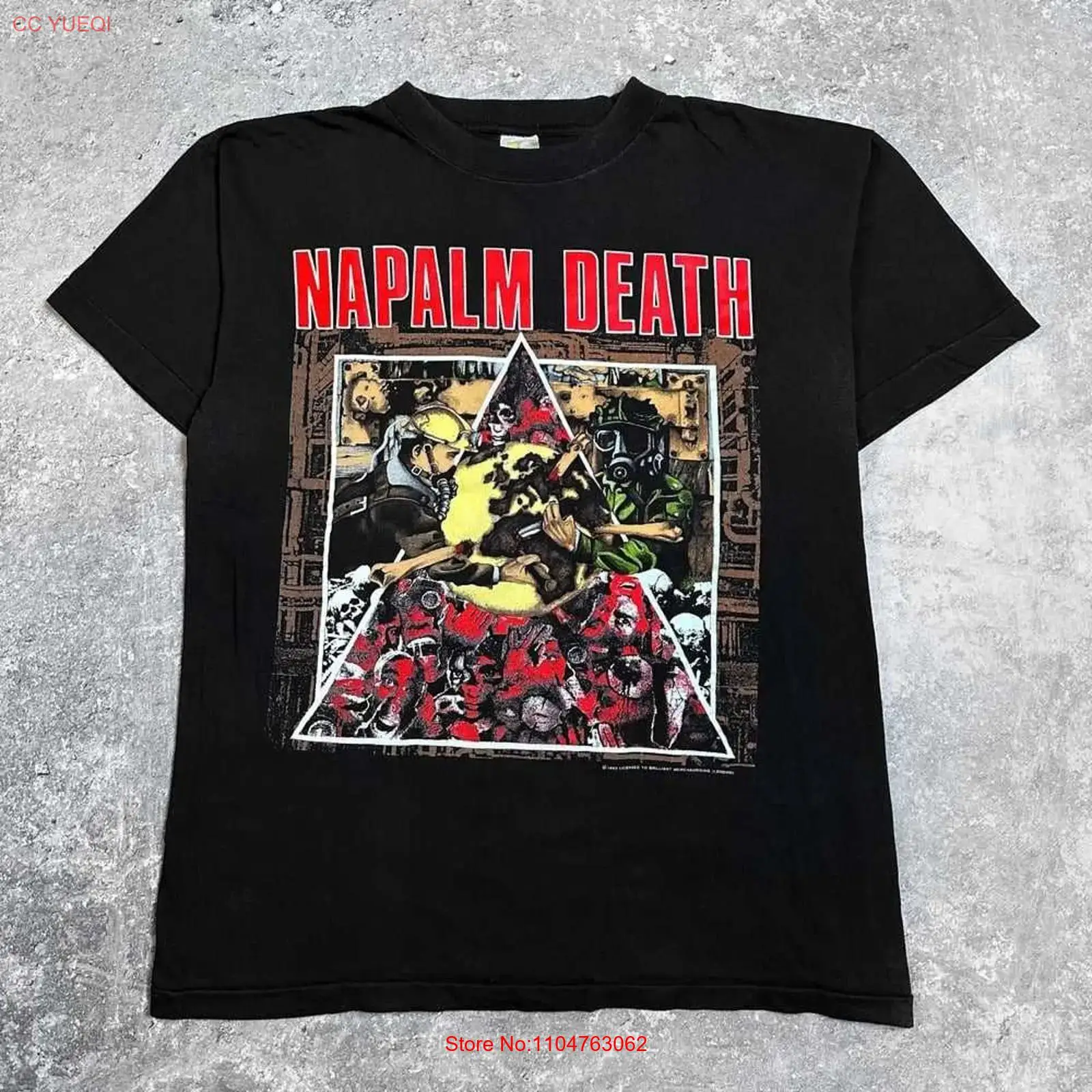 Vintage Fashion Campaigns - Napalm Death 1992 Campaign For Musical