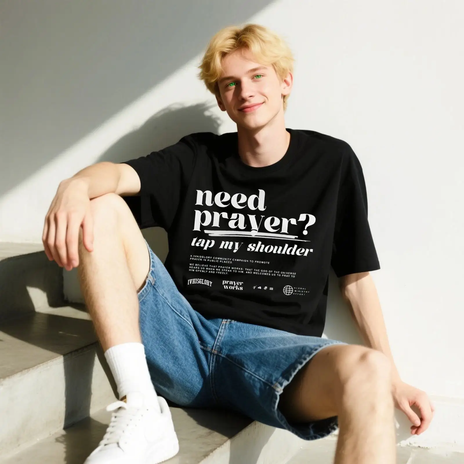 Prayer Works Campaign T Shirt  - Vintage Fashion Campaigns review and price