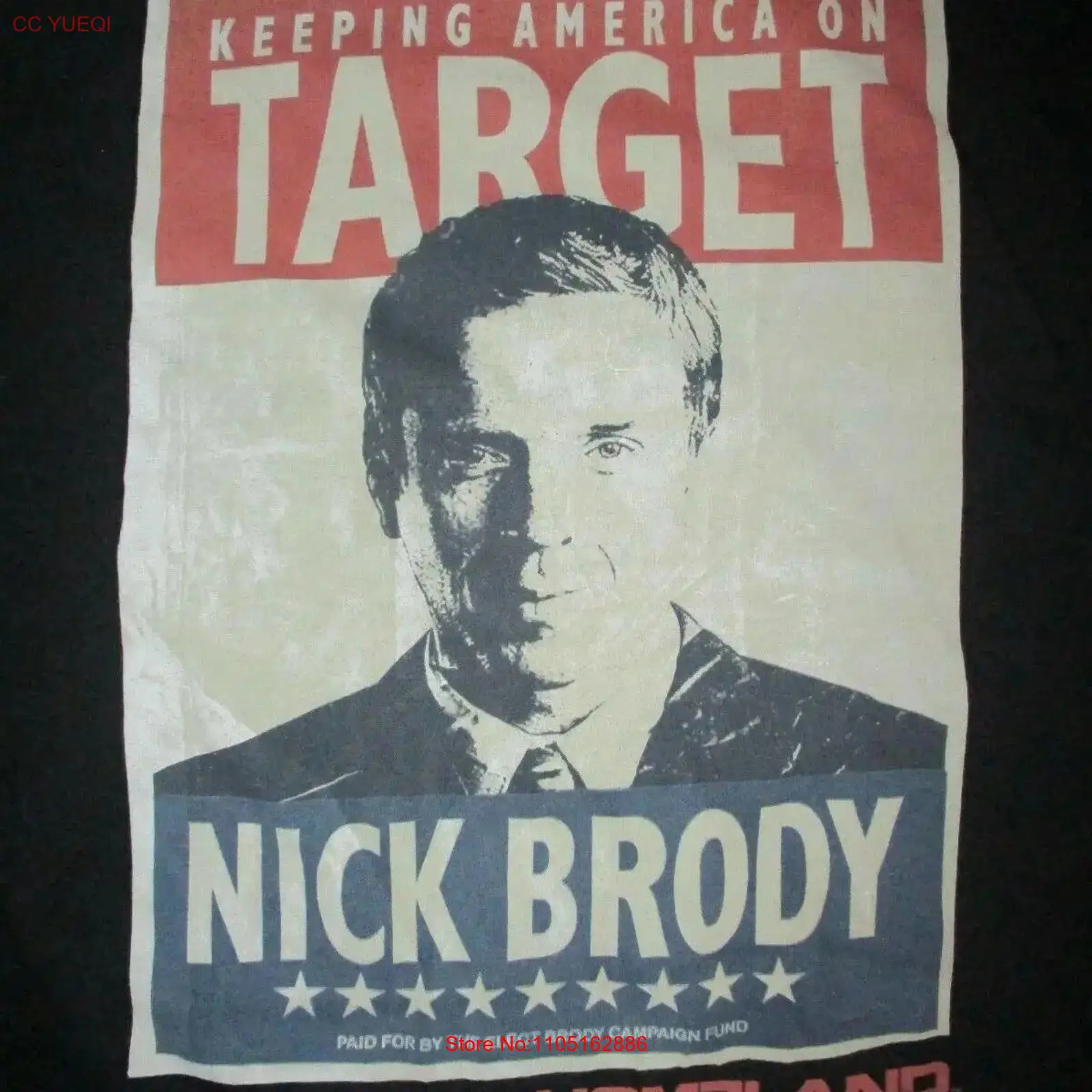 HOMELAND NICK BRODY T SHIRT Ca - Vintage Fashion Campaigns review and price