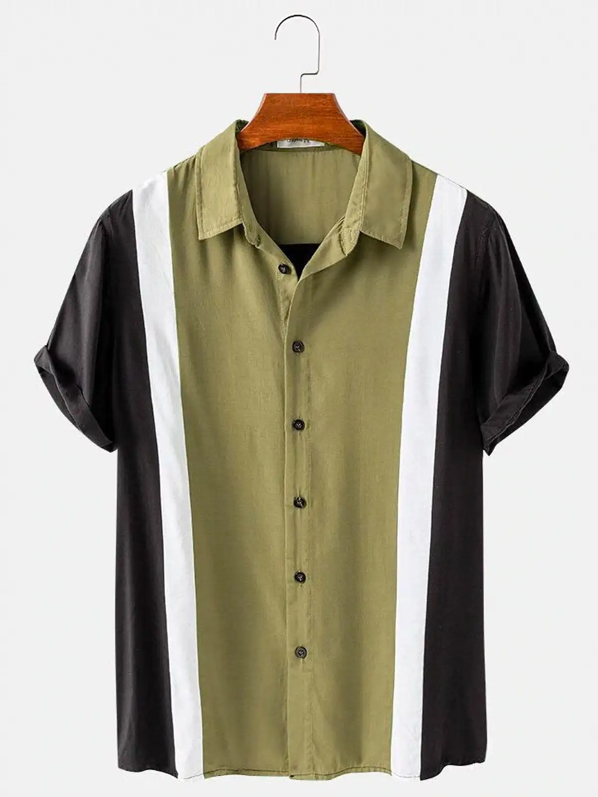 Mens Vintage 50s Classic Two T - Bowling Shirt Camp review and price