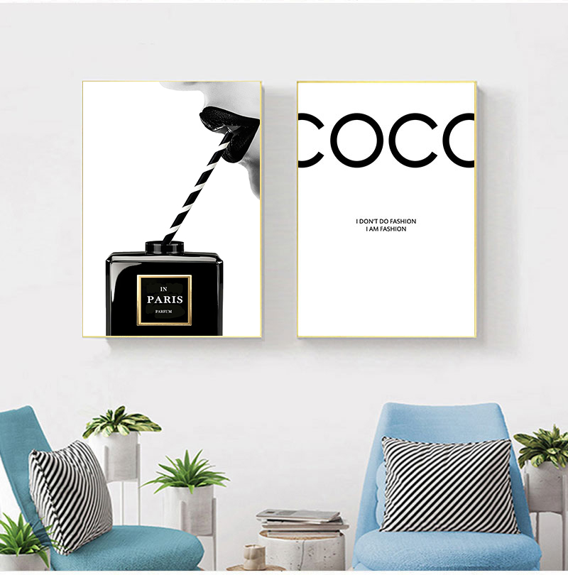 Posters Prints Vintage Canvas  - Vintage Fashion Illustration review and price