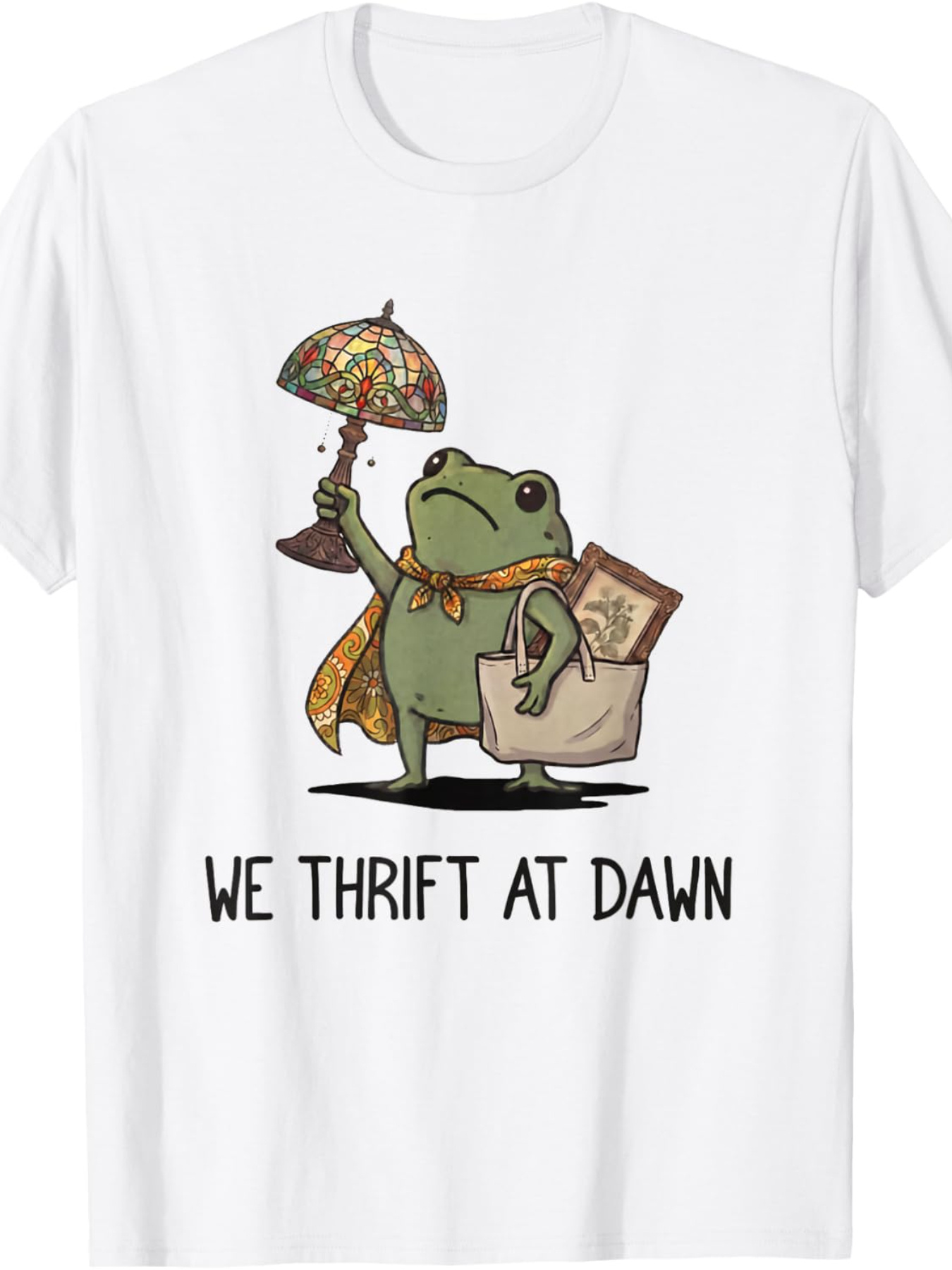 We Thrift at Dawn Funny Frog T - Thrift Vintage Fashion Usa review and price