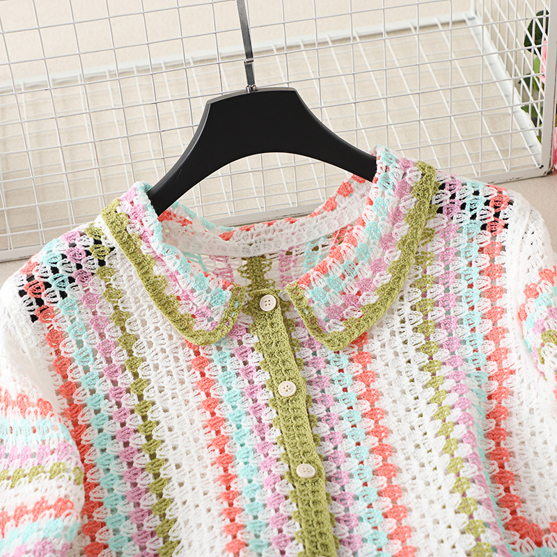 Button Up Crochet Shirt for Wo - Crochet Top Boho review and price