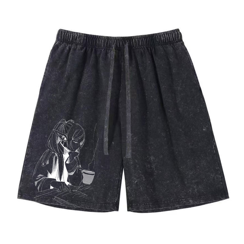 Anime Frieren Shorts Vintage W - Vintage Fashion Tv review and price