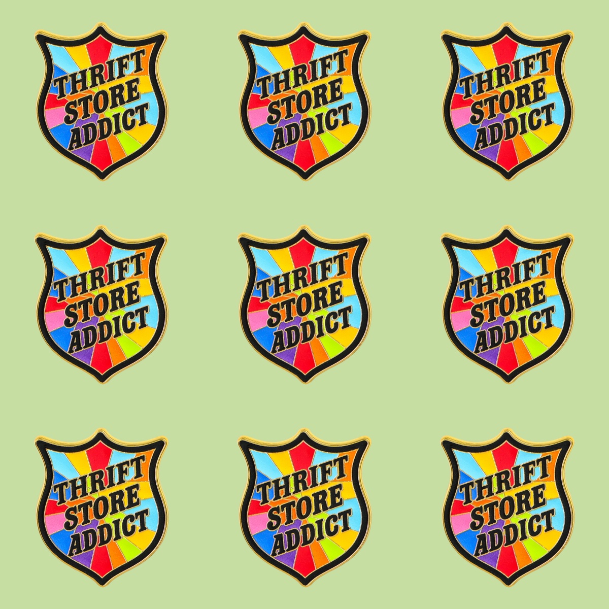 9pcs/Set THRIFT STORE ADDICT E - Thrift Vintage Fashion Usa review and price