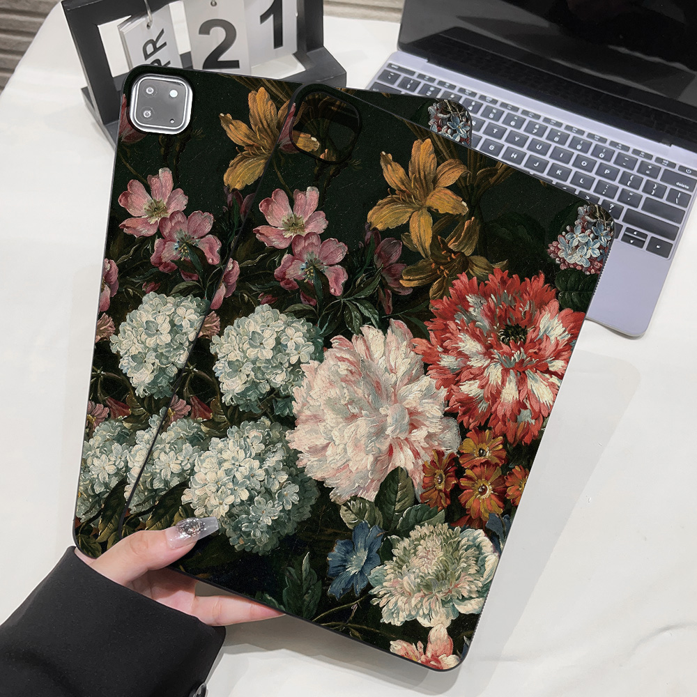 Vintage Oil Painting Of Flower - Vintage Fashion Illustration review and price
