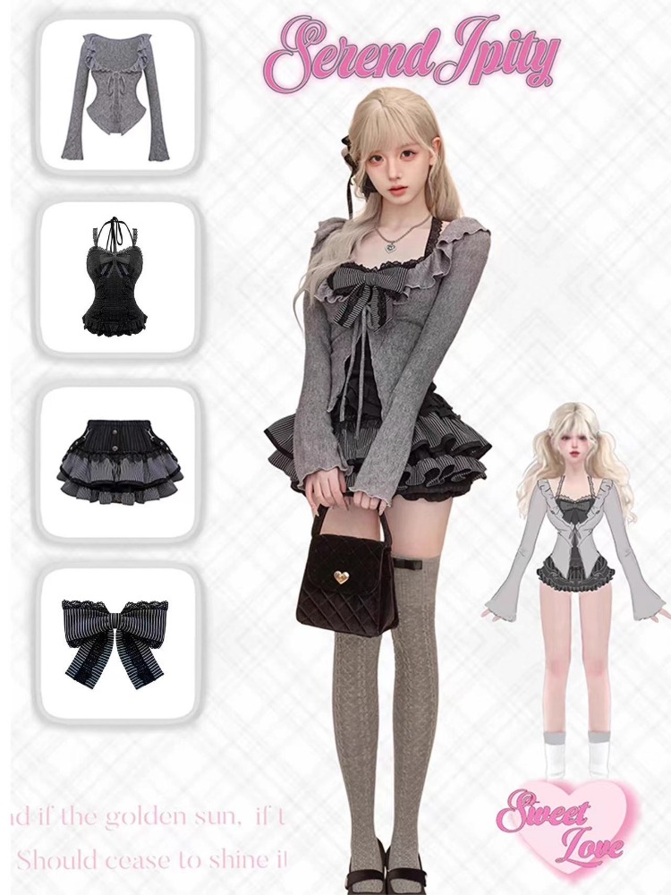 Gothic Y2k Vintage Preppy Styl - Vintage Fashion Y2K review and price