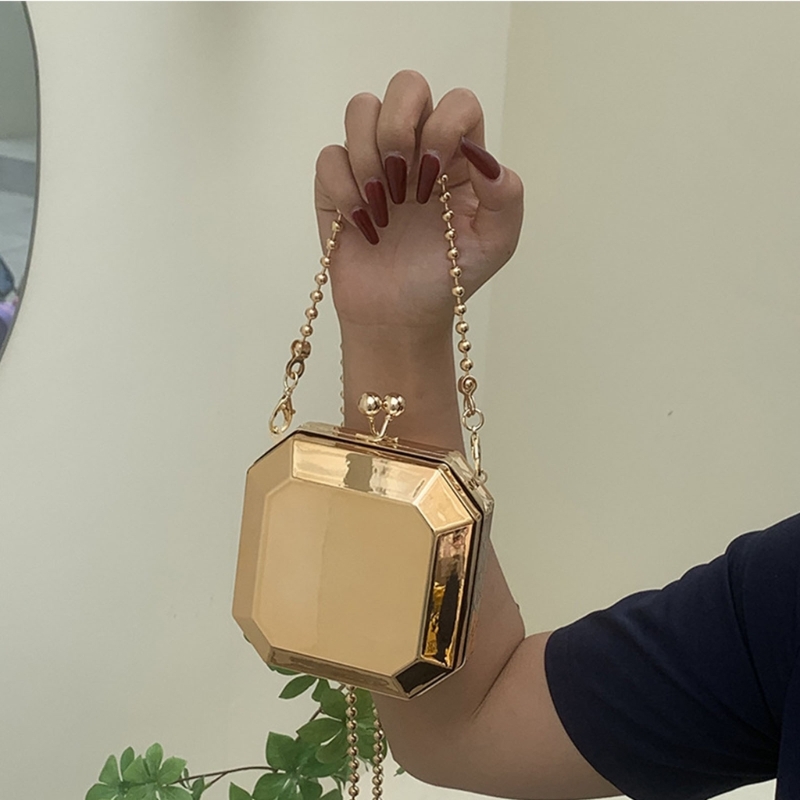 Mini Luxury Gold Party Evening - Vintage Fashion Shop review and price