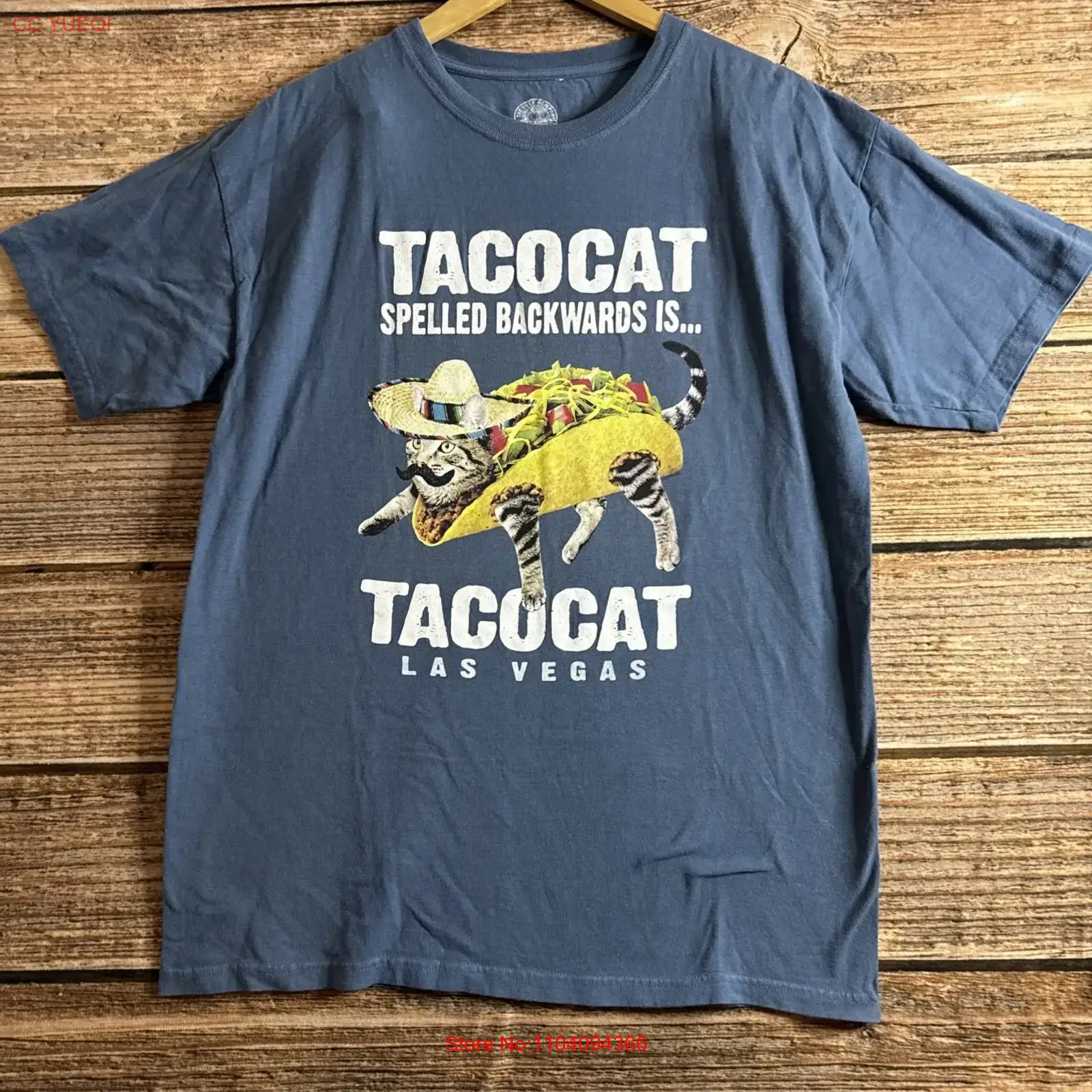 TacoCat Spelled Backwards is L - Vintage Fashion Las Vegas review and price