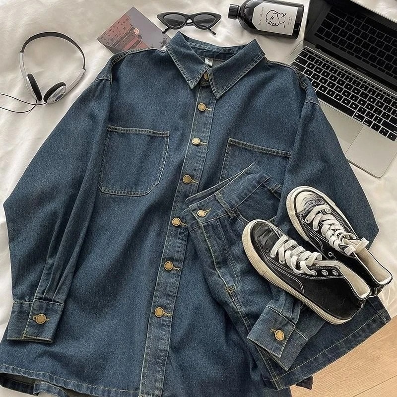Y2K Denim Skirt Set: Vintage J - Vintage Y2K review and price