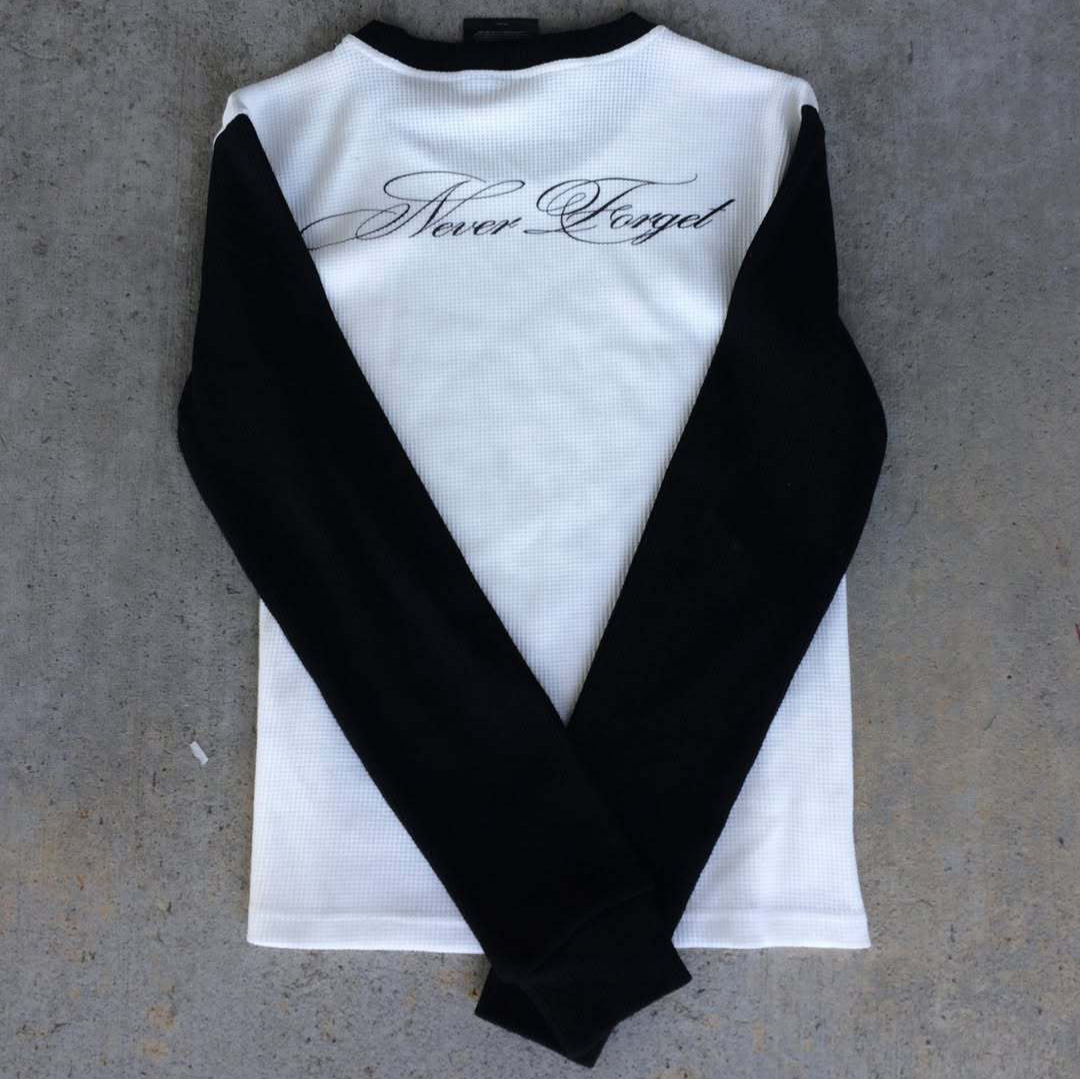 New Long Sleeve T-shirt Dark R - Vintage Y2K review and price