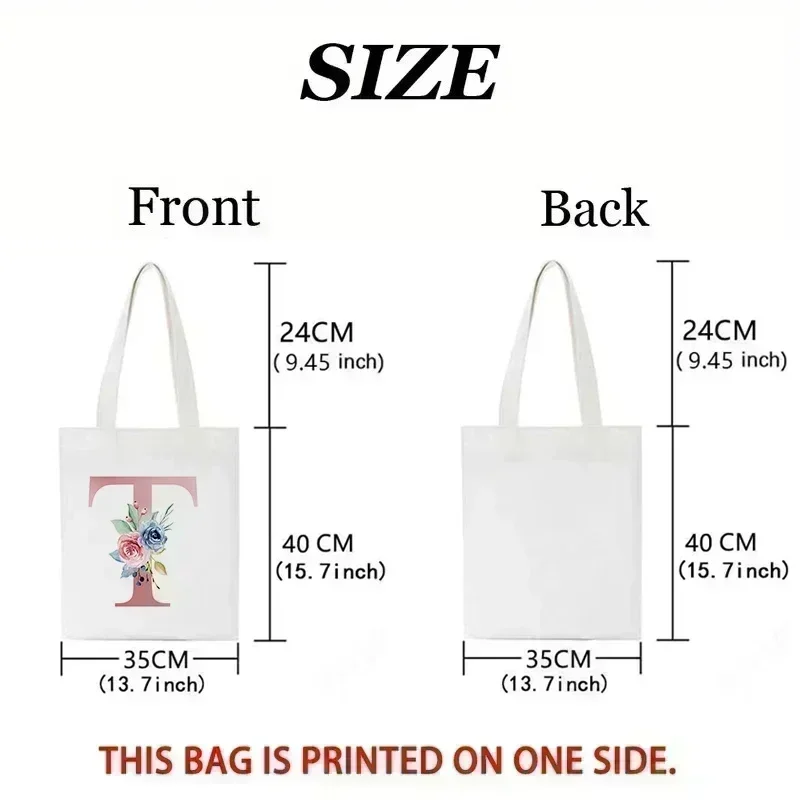 Book Floral Pattern Canvas Tot - Vintage Fashion Shop review and price