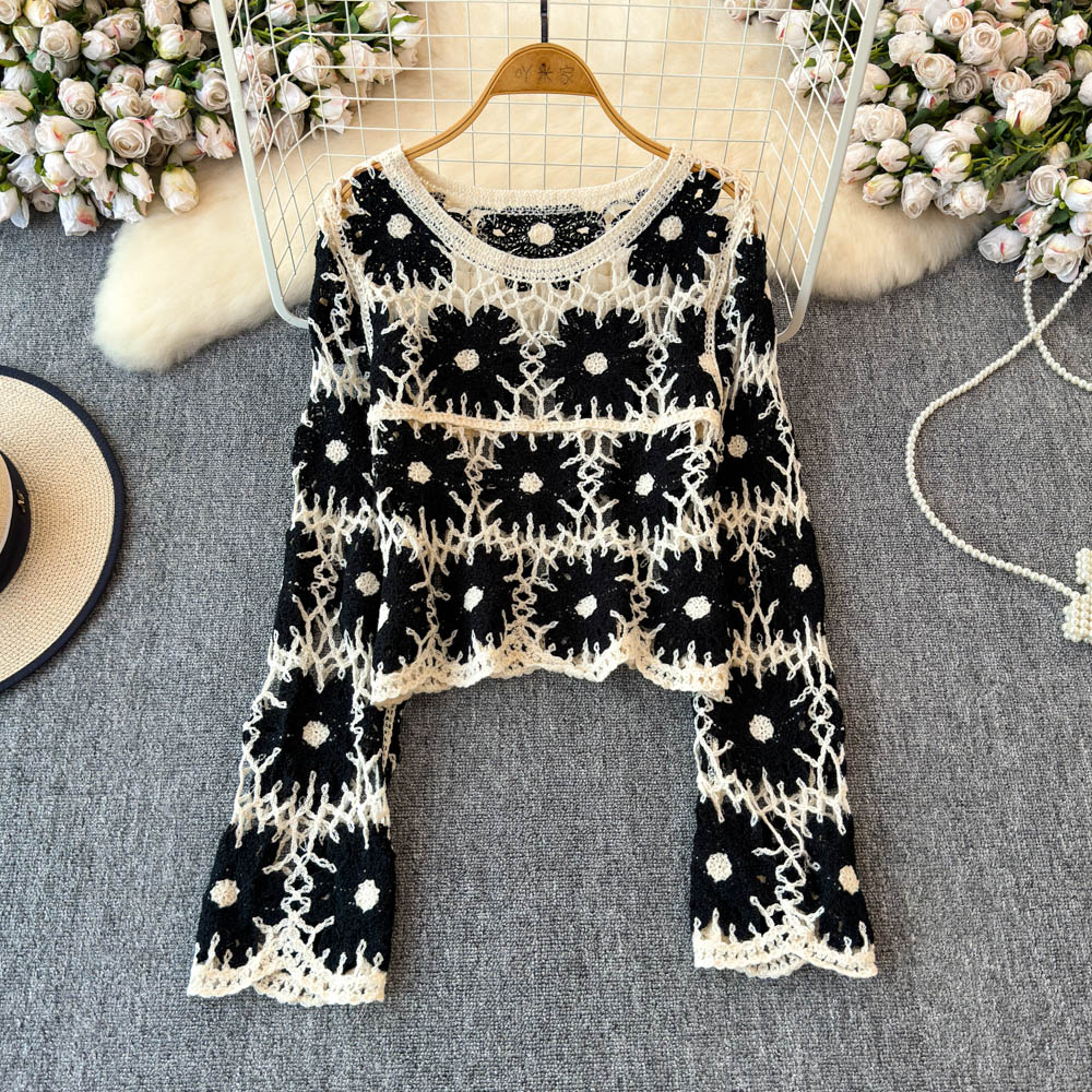 Floral Crochet Top for Women L - Crochet Top Boho review and price