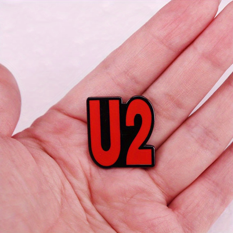 Rock Music Moon U2 Brooch Musi - Vintage Fashion Enthusiasts review and price
