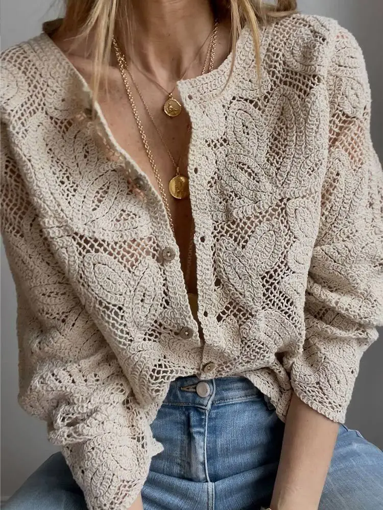 Women's Crochet Knit Shirts Bu - Crochet Top Boho review and price