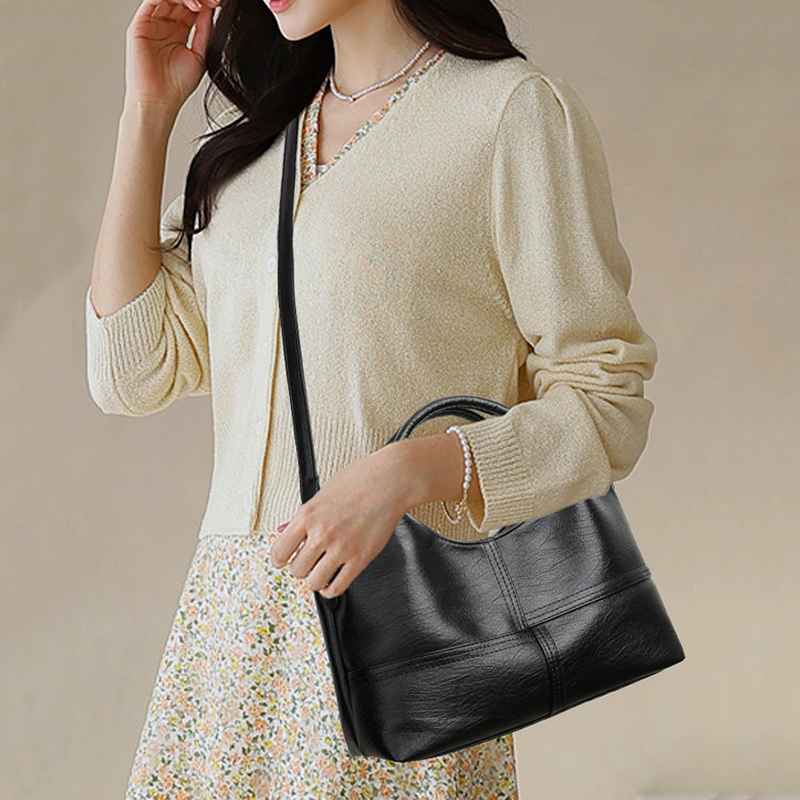 Vintage Faux Leather Tote Bag  - Vintage Fashion Shop review and price