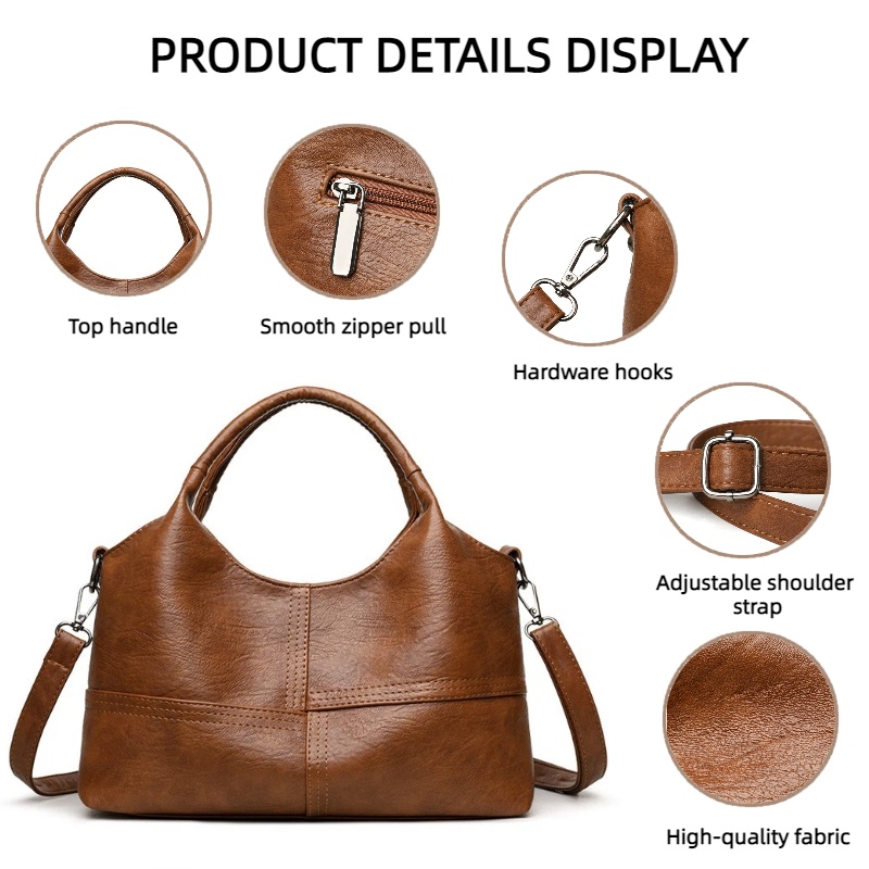 Vintage Faux Leather Tote Bag  - Vintage Fashion Shop review and price