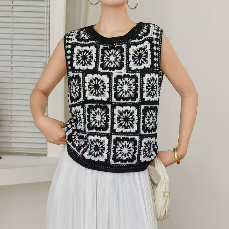 Granny Square Crochet Top Slee - Crochet Top Boho review and price