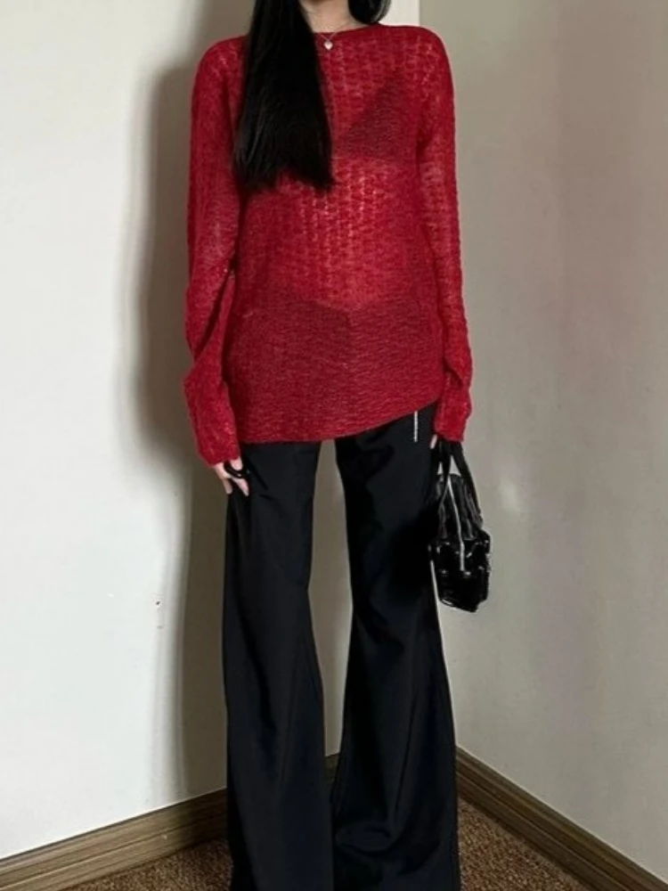Y2K See-Through Knitted Women' - Vintage Y2K review and price