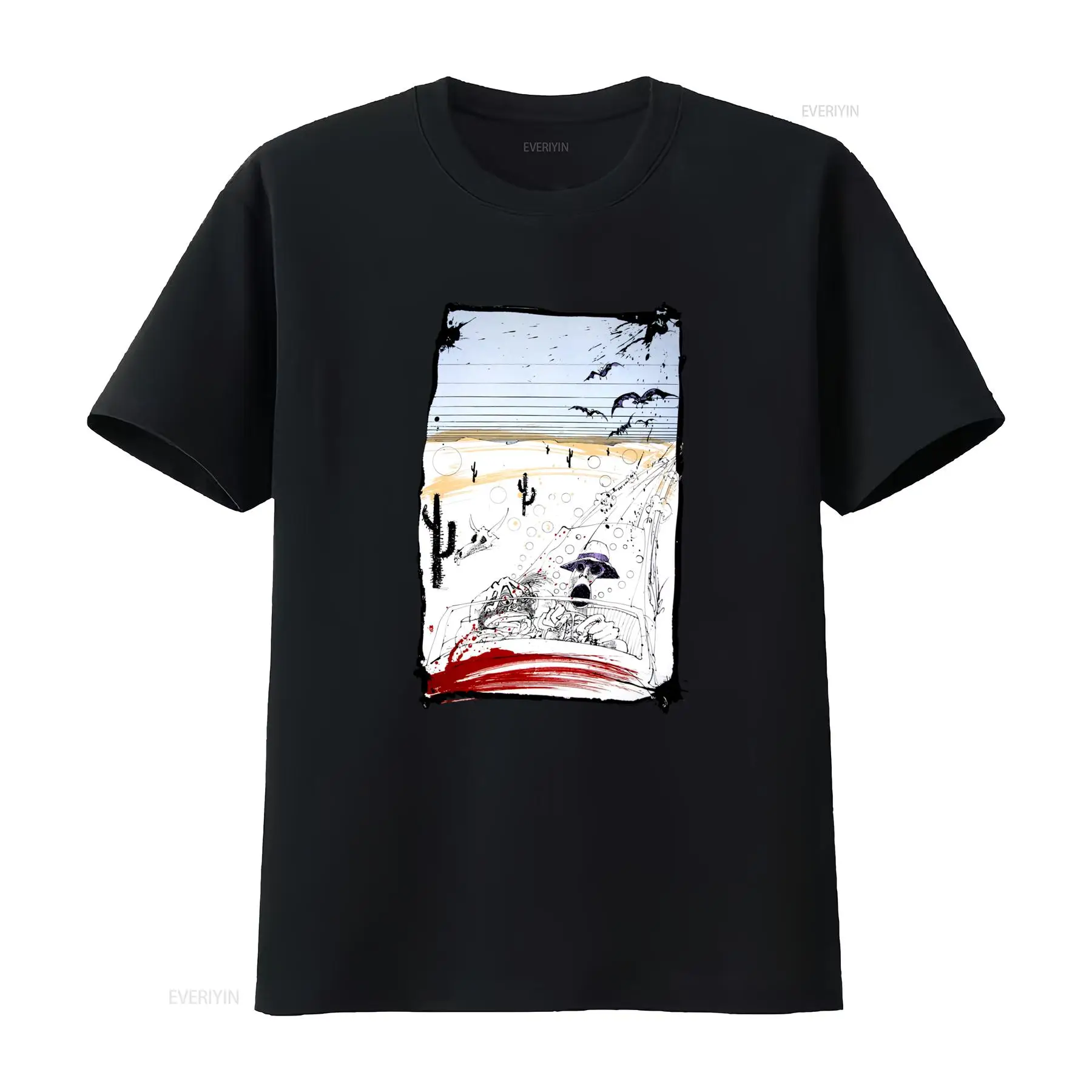 Maglietta Artistica Fear And L - Vintage Fashion Las Vegas review and price